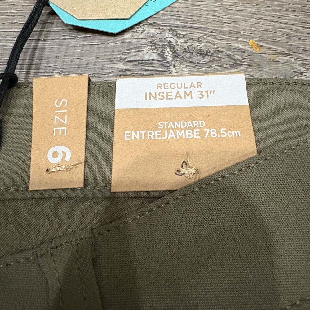 NWT. Prana. Briann Pant. Slate Green. Women’s Sz 6. - Picture 8 of 10